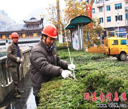 凱里電網覆冰嚴重 部分線路暫“停電”