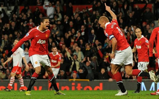 布朗鐵樹開花助曼聯(lián)晉級