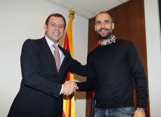 瓜帥推遲兩周終與巴薩簽約 官網(wǎng)宣布續(xù)約1年