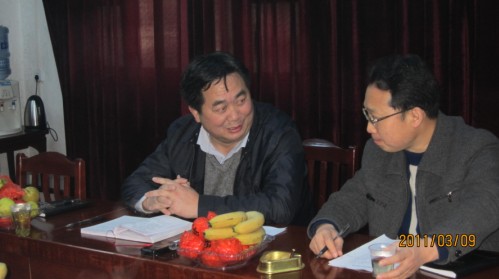 潘亮副州長到州人防辦調研指導工作(圖)