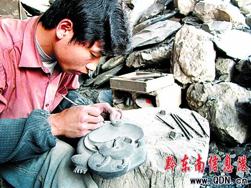 思州石硯:墨溢清香四千年(組圖)