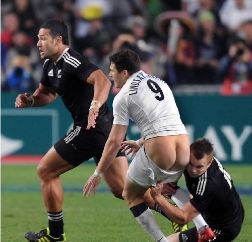 組圖:香港國際七人橄欖球賽“亮點”頻現