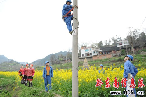 凱供黃平局春季巡視檢修保電忙(圖)