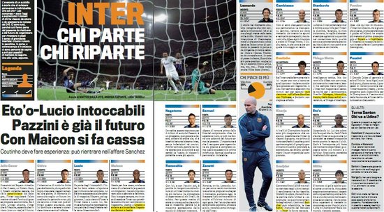 50年不遇主場2場連丟8球 國米醞釀夏季大清洗