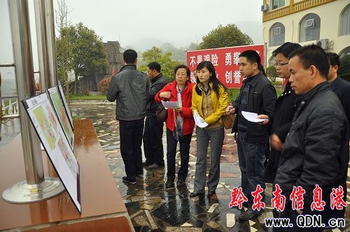 人民日報社采訪團到麻江縣下司鎮考察(組圖)