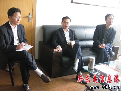 耿生茂部長接受《當代貴州》采訪團調研專訪(圖)