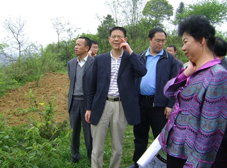 孫登峰陪同大中華國際集團一行到我州考察(圖)