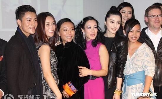 組圖:范冰冰道姑造型現身 黑裙長發顯古典美艷