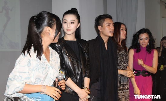 組圖:范冰冰道姑造型現身 黑裙長發顯古典美艷