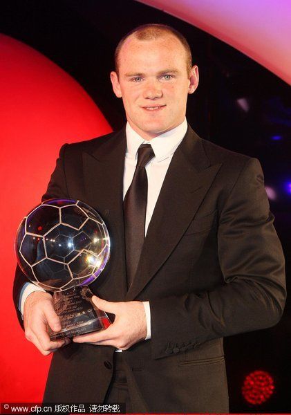 魯尼獲賽季最佳金球獎