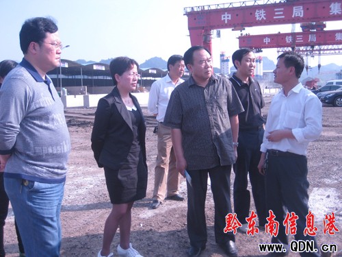 中國湘商考察團一行赴三穗縣參觀考察