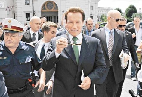 施瓦辛格自曝愛豬扒 被取笑與偷情口味相似(圖)