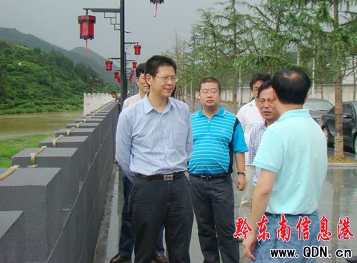 副州長孫登峰到劍河督查指導招商引資工作(圖)