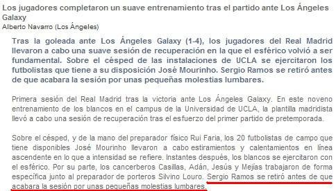 皇馬官方宣布隊(duì)副傷停 夏訓(xùn)一周穆帥已損四將