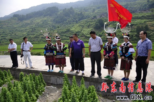 黔東南百名文藝家深入凱里市城郊采風(組圖)