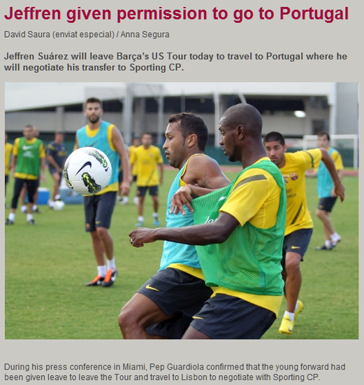 巴薩官方宣布天才小將離隊 曾壓制亨利任首發