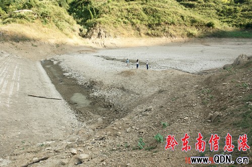 臺江受高溫天氣影響旱情嚴重(組圖)