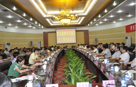 寧波市政府代表團到我州考察和開展對口交流