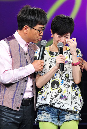 徐懷鈺錄節目崩潰大哭 感謝粉絲熱心祈福(圖)