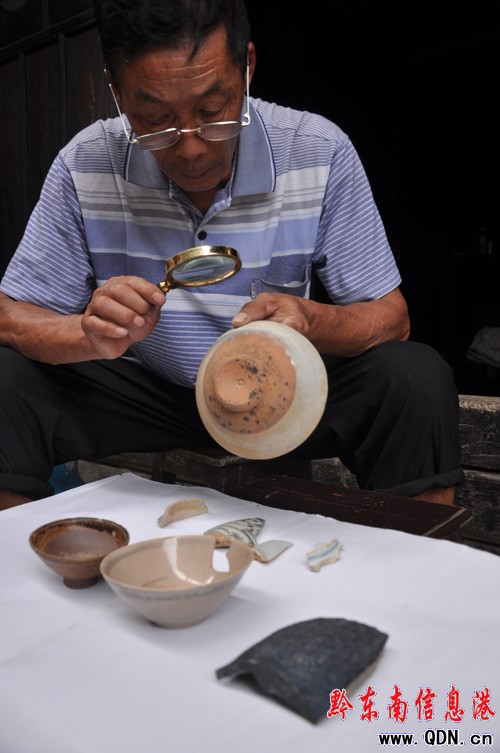 農民掘地尋古井 驚現宋代酒盞碗(組圖)