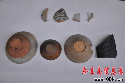 農民掘地尋古井 驚現宋代酒盞碗(組圖)