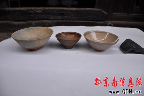 農民掘地尋古井 驚現宋代酒盞碗(組圖)