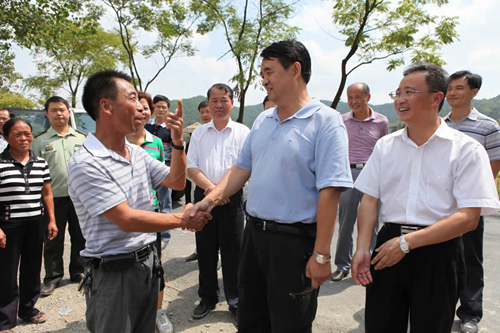 州委書記廖少華到三穗縣檢查指導抗旱工作