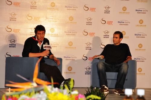 桑薩開啟2011中網(wǎng)大幕 搞笑薩芬耍寶笑翻全場(chǎng)