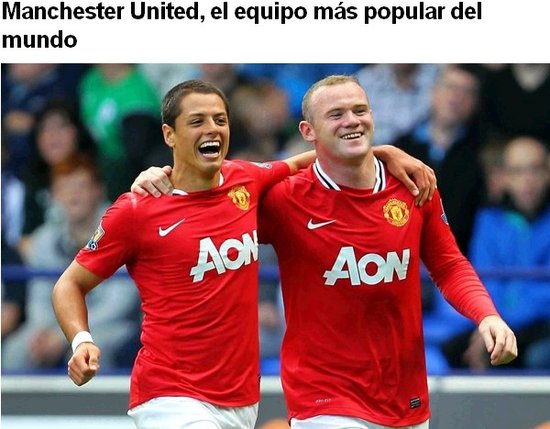 全球球迷數(shù)排名:曼聯(lián)3.5億第一 超意甲總和