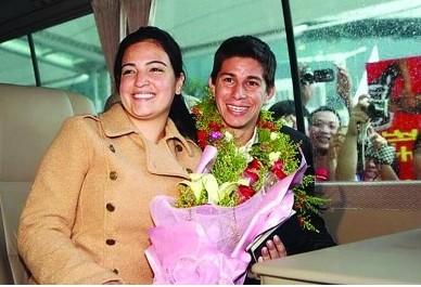 中超最貴外援女友有身孕 或選擇在中國(guó)生產(chǎn)