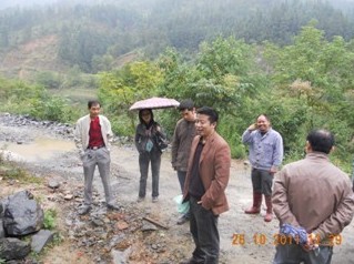 省環保廳調研組深入我州探究銻污染治理路子