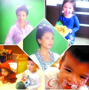 劉濤老公王珂曬子女嬉戲照 一起玩耍其樂融融