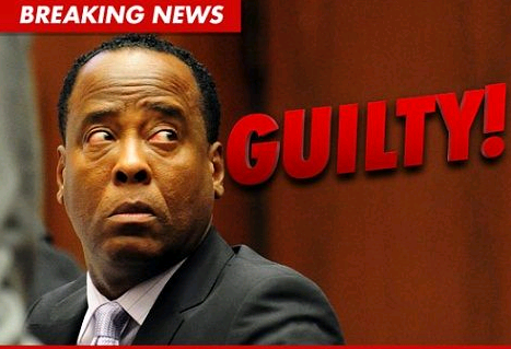 杰克遜死亡案宣判 莫里過失殺人罪名成立