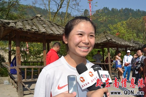 丁常琴:拿下冠軍 為貴州爭光(圖)