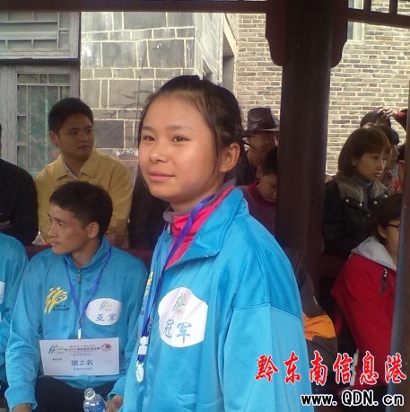 鎮遠賽段丁常琴奪冠 三連冠問鼎總冠軍(女子組)