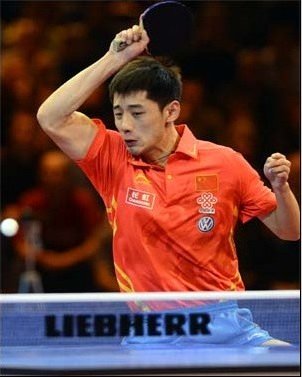 張繼科4-2逆轉王皓奪冠 首摘世界杯男單冠軍