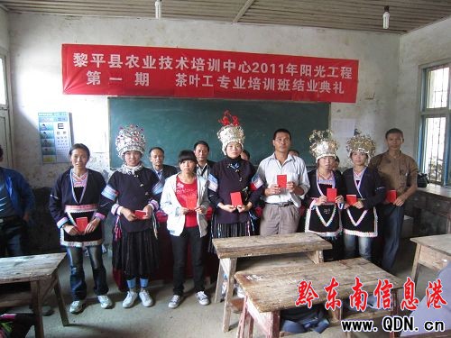 黎平縣農技培訓中心致力農民技術培訓(圖)