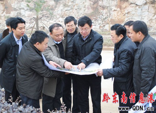 省政協副主席陳敏赴黎平調研(圖)