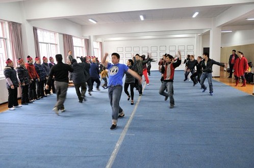 劍河苗族水鼓舞再進京(圖)