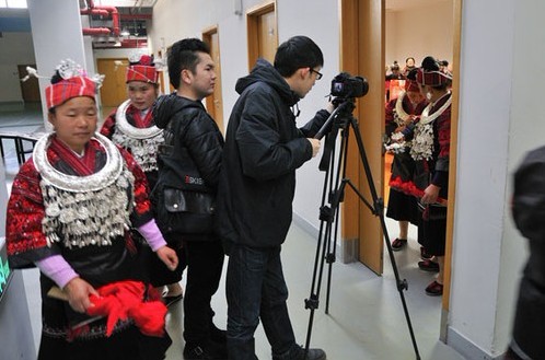 劍河苗族水鼓舞再進京(圖)