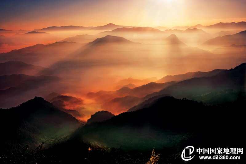 如詩畫般浙江山水