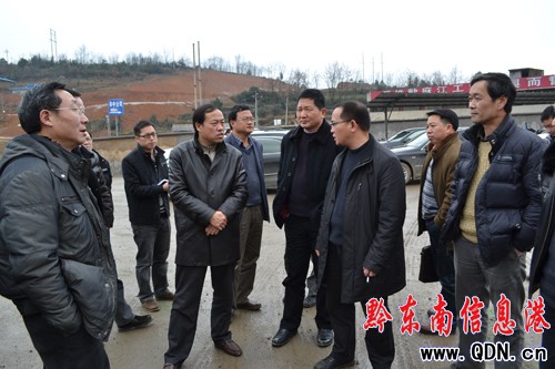 督察組一行深入麻江縣工業(yè)生產(chǎn)第一線(圖)