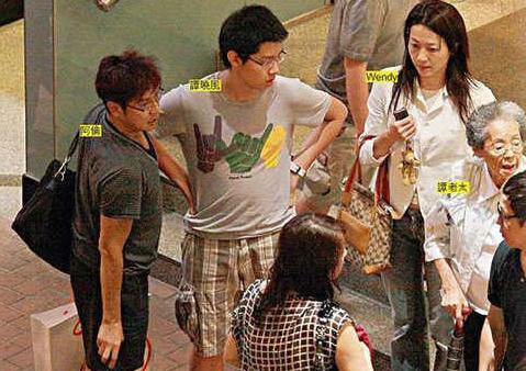 譚詠麟二奶苦等20年坐正 牽手游韓國被拍(圖)