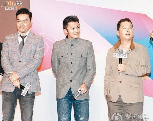 組圖:謝霆鋒謝傳媒當兒子保鏢 劉青云怕爆破戲