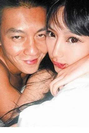 謝芷蕙與陳冠希。(資料圖)