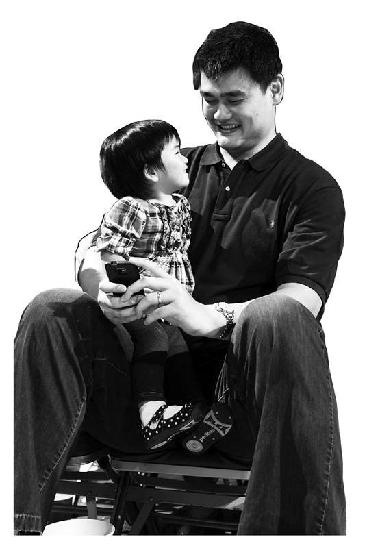 姚明女兒身高略低于