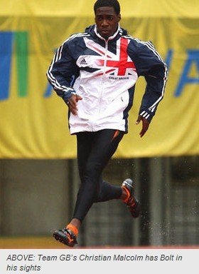 英田徑“老男人”挑戰(zhàn)博爾特:倫敦200米贏他