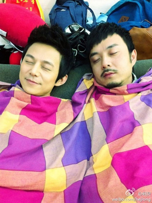 汪涵何炅海量私密照曝光 哥倆好力破不和(圖)