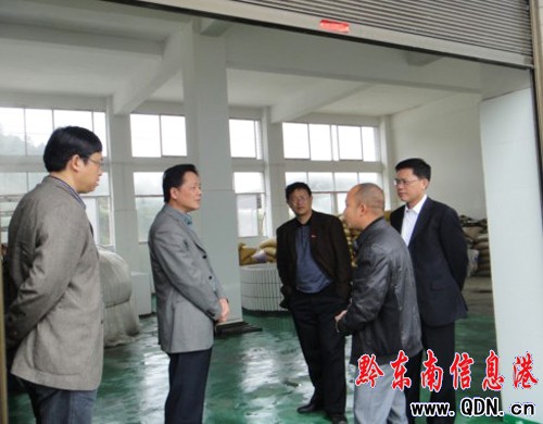 省工商局副局長(zhǎng)丁琨到三穗縣調(diào)研微企發(fā)展工作