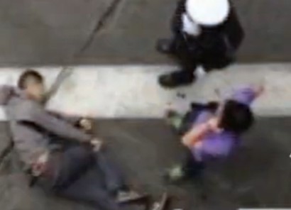 男子因感情糾紛輕生 跳橋砸中路人